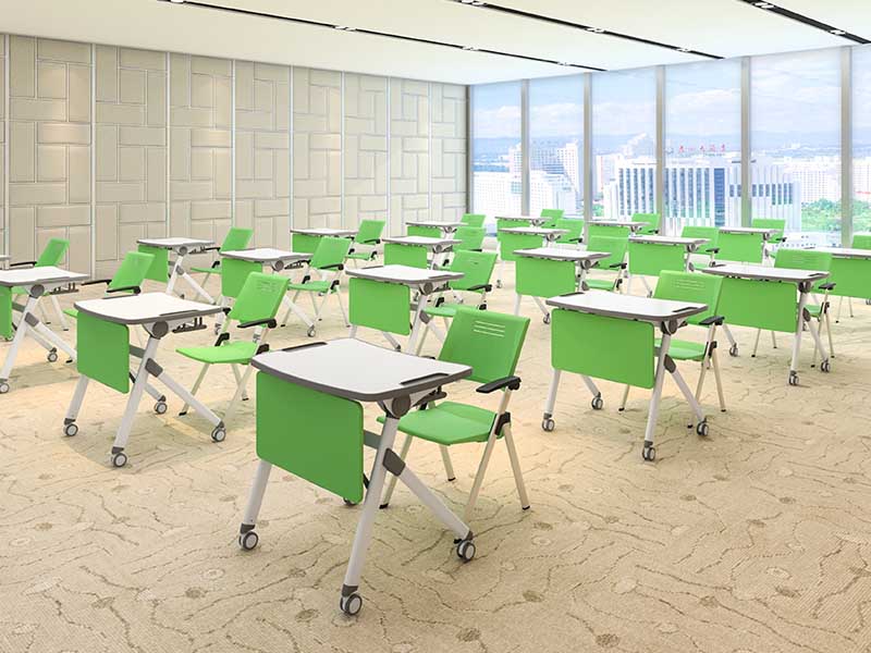 800/1200MM modern school furniture Folding school desk FT-010S