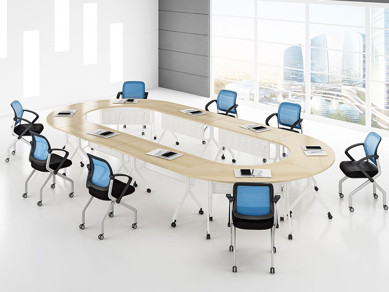 Modern Folding Modular conference table FT-015C for 6/8/10/12/16/20Persons