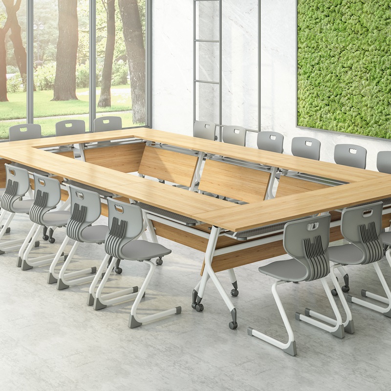 Modern Folding Modular conference table FT-013C for 6/8/10/12/16/20 Persons