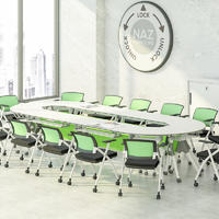 Unique color  Folding conference table FT-017C for 6/8/10/12/16/20 Persons