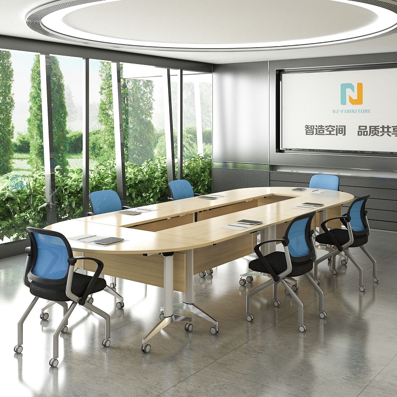 6/8/10/12/16/20Persons Folding Aluminum alloy conference table  FT-001C