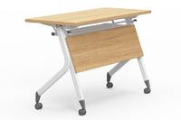 800/1200/1400/1600/1800MM Folding training  table with wheels FT-013
